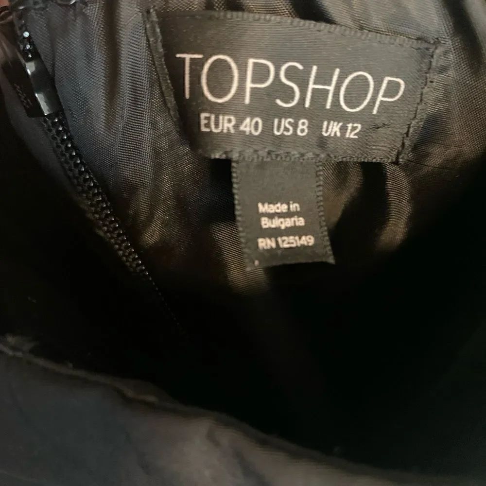 Topshop Chain Loop Lace Prom Dress - Picture 6 of 9
